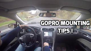 12 GoPro Hero Mounting Ideas (Angles) For Your Car - Simple Tutorial