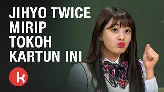 TikTok Jihyo TWICE Mirip Tokoh Kartun Ini?