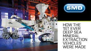 How the 1st Ever Deep Sea Mineral Extraction Vehicles Were Made - LONG VERSION