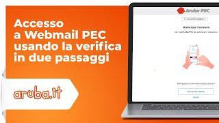 Accesso a Webmail PEC usando la verifica in due passaggi