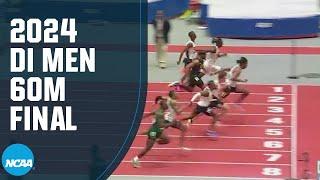 Men's 60m final - 2024 NCAA indoor track and field championships