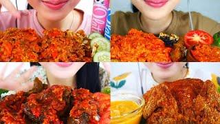 #69 Request ASMR  GEPREKPANGGANGBAKARKREMES MUKBANG HUNGRY OLIVIA ASMR 