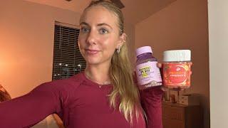 ASMR | my fav vitamins  (tapping & whispers)