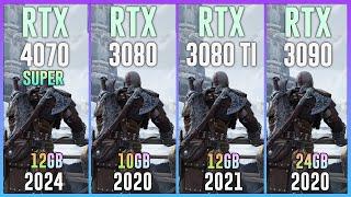 RTX 4070 SUPER vs RTX 3080 vs RTX 3080 TI vs RTX 3090 - Test in 20 Games