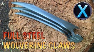 Full Steel Wolverine Claws