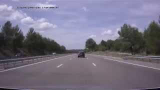 France-Germany-Poland. Time Lapse Drive 1877 km in one go