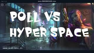 POLL vs HuperSpace. Battle Night: Cyber Squad-Idle RPG