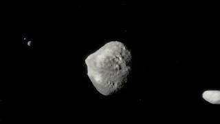 Artist’s Impression of Asteroid 1999 KW4 (4K UHD)