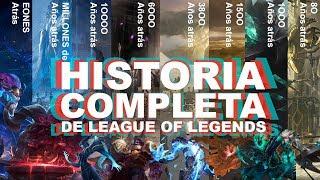 CRONOLOGÍA COMPLETA DE LA HISTORIA DE LEAGUE OF LEGENDS | Universo Lol con Halo