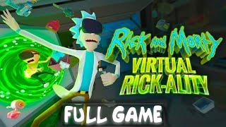 Rick and Morty: Virtual Rick-ality  VR - Walkthrough FULL GAME