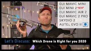 Best drone for 2020 - NEW DJI Mini 2 included + Drone Apps!