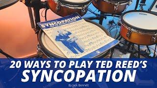 20 Ways To Play Syncopation by Ted Reed (page 38!)