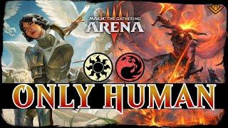 EASY BUDGET WINS! | MTG Arena - Boros Aggro Human ZERO RARE Rotation Proof Standard Beginner Deck