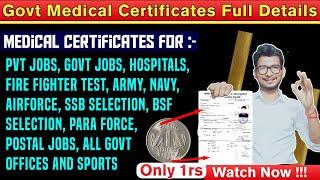 Medical certificate kaise banaye | medical fitness certificate | medical certificate | fitness paper