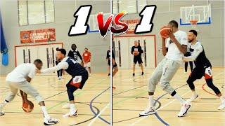 Kevin Durant 1 on 1 vs Steph Curry King of the Court with Devin Booker during Team USA Practice