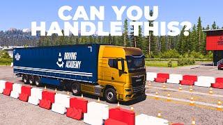 ETS2 Driving Academy: Full Course (Gameplay)