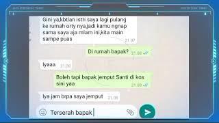 Chat mbak guru honorer dan kepsek || Bu guru horer minta jadi PNS tapi ada syaratnya