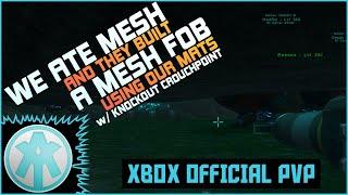 We Got MESHED & They BUILT An OP MESH FOB with our mats l Ark: Survival Evolved