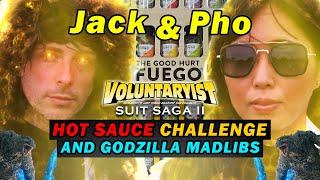 Hot Sauce Challenge LIVE STREAM || Jack & Pho || Voluntaryist Suit Saga II