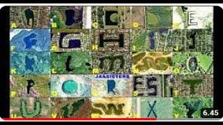 ALPHABET LAKES AROUND THE WORLD IN GOOGLE EARTH PART ONE