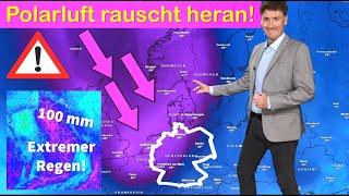 Ein Hauch von Polarpeitsche: Eisige Höhenluftmassen fluten Deutschland. Bodenfrost möglich. Winter?