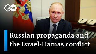 Russian television has been quick to exploit the Israel-Hamas conflict | DW News