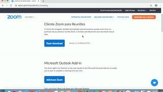 Instalação Zoom - MacBook e iMac