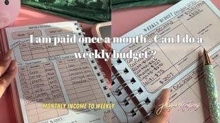 How to budget with monthly income less than expenses