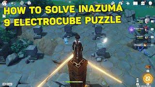 Solve 9 Electrocube sudoku (inazuma puzzle)