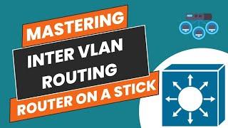 #03 Inter Vlan Routing | Router on a stick 