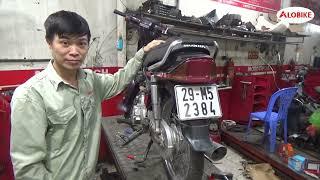 Hướng dẫn tăng xích xe Honda Dream cực đơn giản