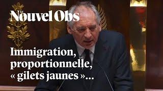 Discours de François Bayrou : 7 moments à retenir de sa déclaration de politique générale