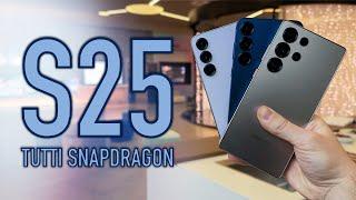 Galaxy S25, S25+ ed S25 Ultra: tutti con Snapdragon | ANTEPRIMA