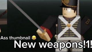 New Weapons! - Guts & Blackpowder
