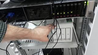 Sistem Odası Cihaz Bağlantıları Sunucu + Firewall + Switch + NAS + NVR + IP Santral