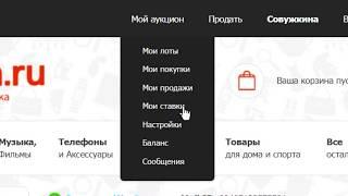 Массовые операции на Auction.ru