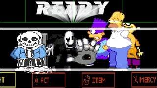 Ultimate Bad Time Sans & Kor Gaster Team up in Survival Mode | FUNNY GAMING