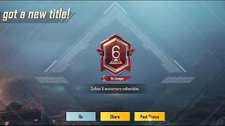 How To Get The Six Lineages Title  In Pubg Mobile || كيفية الحصول على لقب السلالات الستة