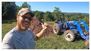 BREAKING GROUND ON OUR NEW BARN