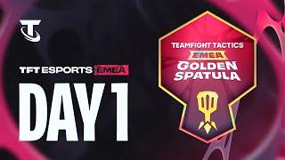 DAY 1 - TFT EMEA Golden Spatula - Into the Arcane  [EN Broadcast]