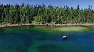 Off-Grid Ontario Fishing (Remote Outposts)!