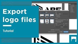 How to export your logo files for clients | Adobe AI CC 2019