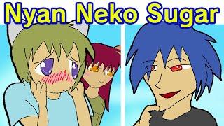 Friday Night Funkin' Nyan~ Neko Sugar Girls | Sugoi Song | Fan Anime Mod (FNF MOD/Hard) (NNSG)