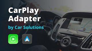 3in1 adapter: wireless CarPlay, Android Auto and video apps Netflix, YouTube, TikTok, etc.