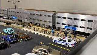 Metra Express Train (HO Scale)