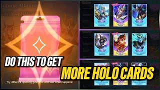 ENOUGH TIME TO GET 35 HOLO CARDS FOR AN EPIC SKIN 