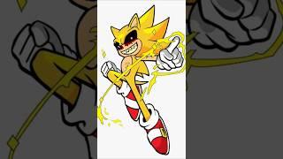 sonic exe shadow exe and super sonic exe #shorts #sonic #subscribe