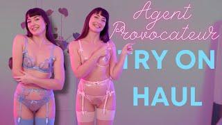 Agent Provocateur See Through lingerie Try On Haul by #DominoFaye
