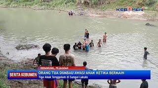 Tiga Anak Tenggelam di Sungai Lukulo