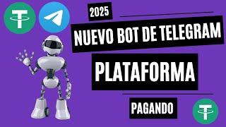 Nuevo BOT de TELEGRAM de Inversion USDT TRC20 2025 PRUEBA DE RETIRO 